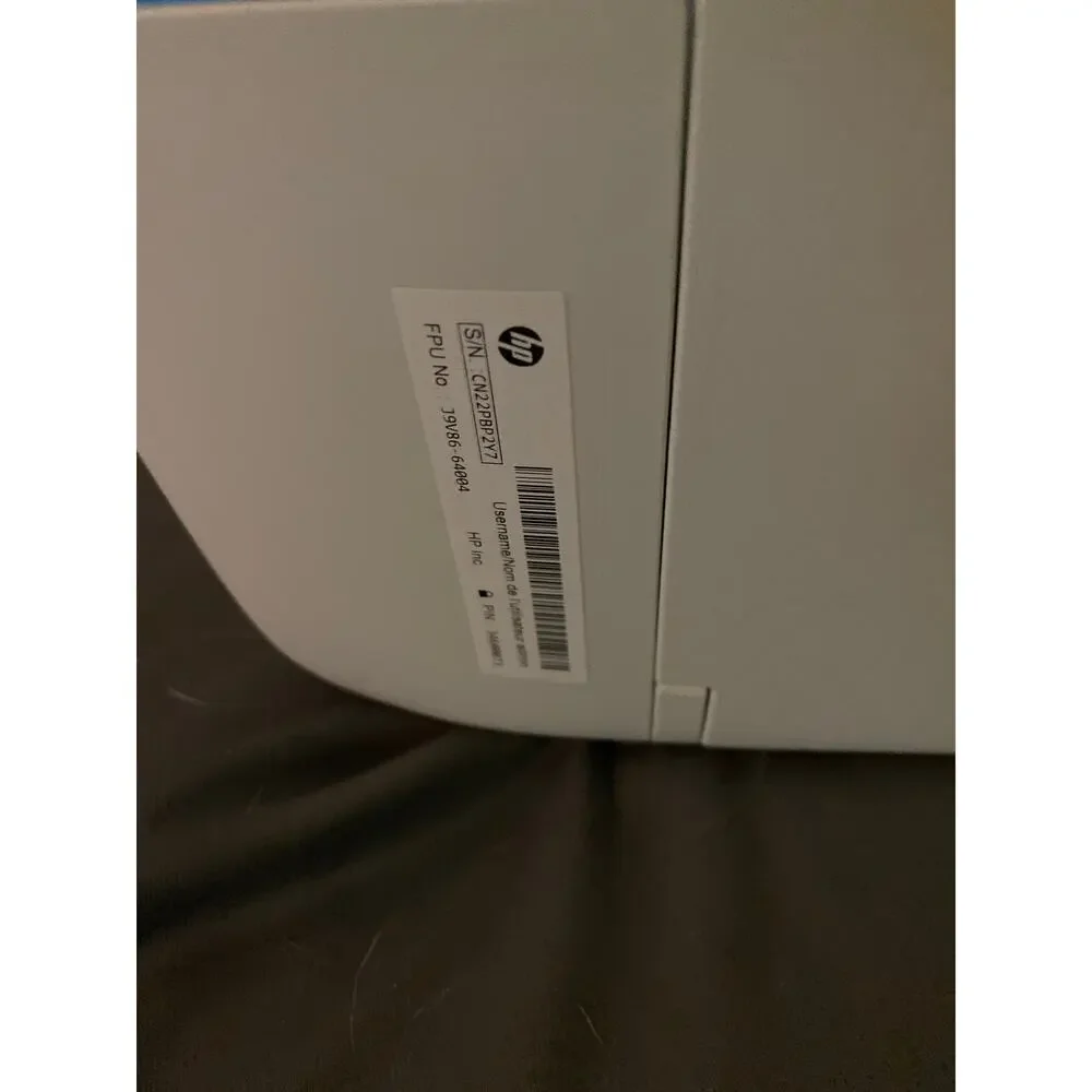 HP DeskJet 3755 All-in-One Compact Wireless Color Inkjet Printer Scanner NWOB